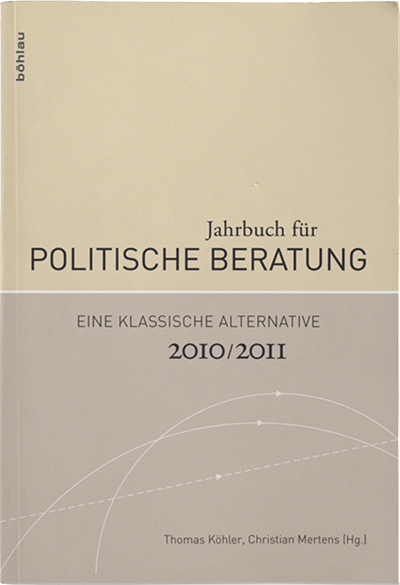 JAHRBUCH FÜR POLITISCHE BERATUNG